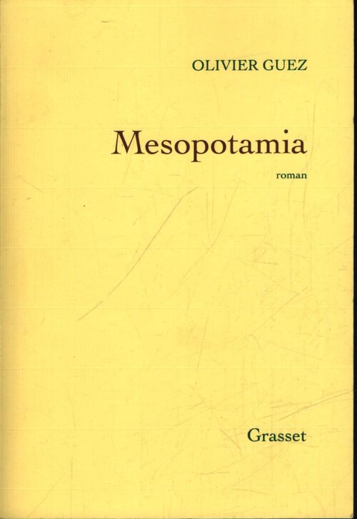 Mesopotamia : roman - Olivier Guez - Livre