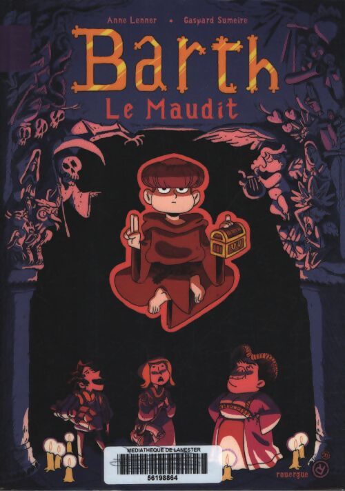 Barth le maudit - Anne Lenner - Livre