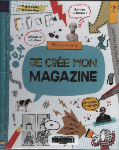 Je crée mon magazine - Sarah Hull - Livre
