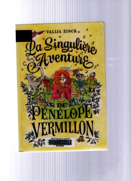 La singulière aventure de pénélope vermillon - Valija Zinck - Livre
