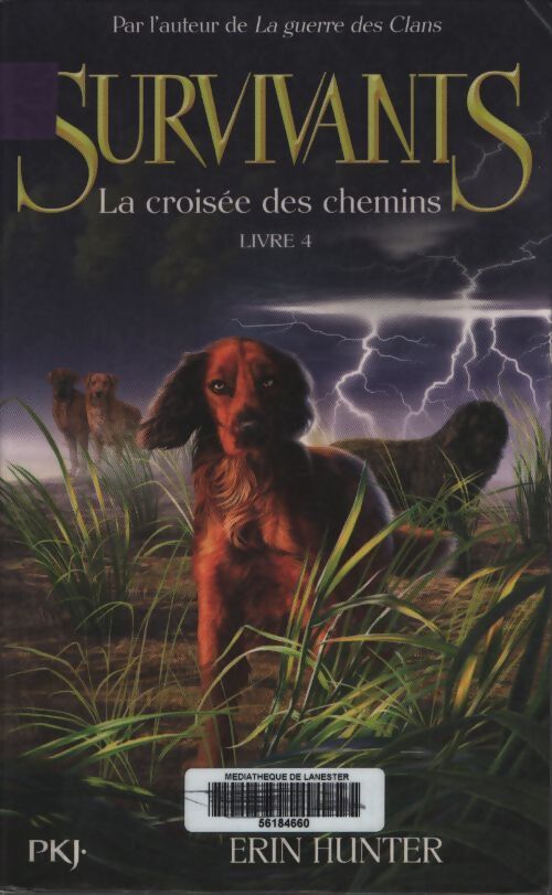 Survivants Tome IV la croisée des chemins - Erin Hunter - Livre