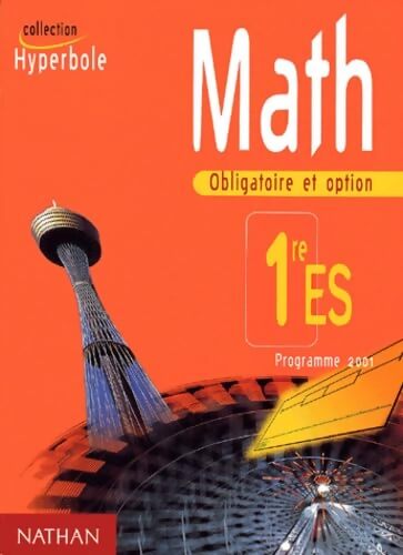 Math 1ere ES Programme 2001 - Martine Chabanat - Livre