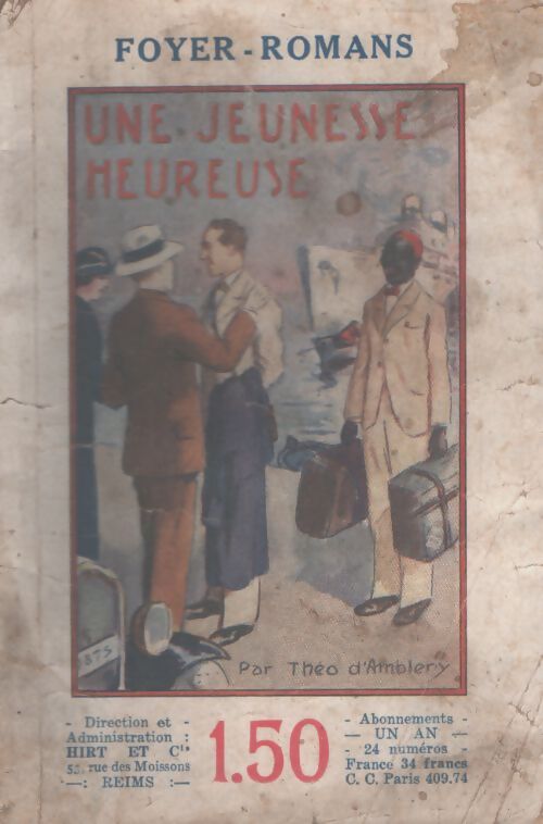 Une jeunesse heureuse - Théo D'Amblery - Livre