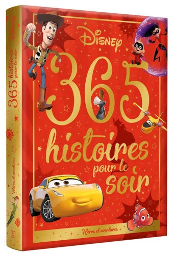 DISNEY - 365 Histoires pour le soir - Héros et aventures : Spécial Aventures - Collectif - Livre
