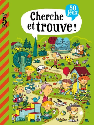 Mon grand livre de jeux : Cherche et trouve - Dès 5 ans - Fabrice Mosca - Livre