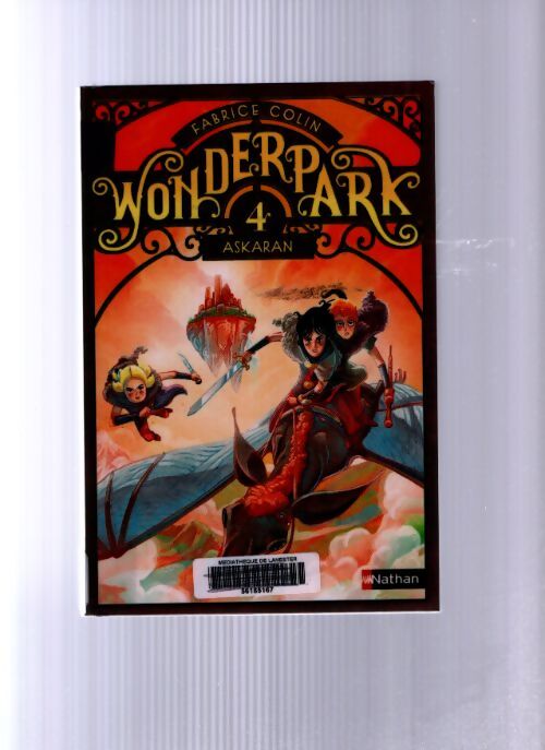 Wonderpark - askaran - Fabrice Colin - Livre