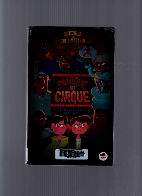 Panique au cirque - Celine Le Gallo - Livre