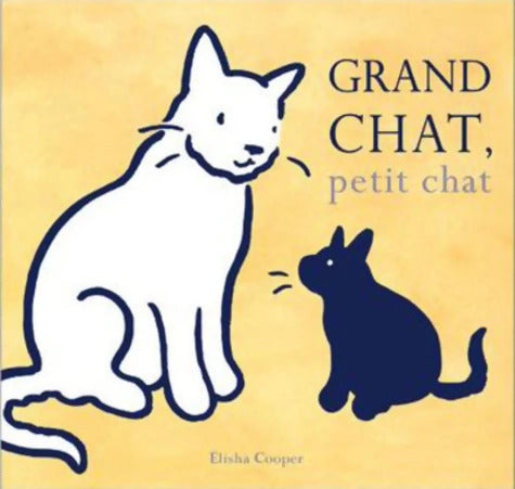 Grand chat petit chat - Elisha Cooper - Livre