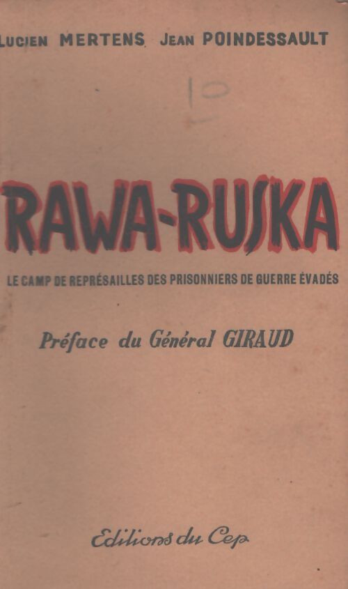 Rawa-Ruska - Lucien Mertens - Livre