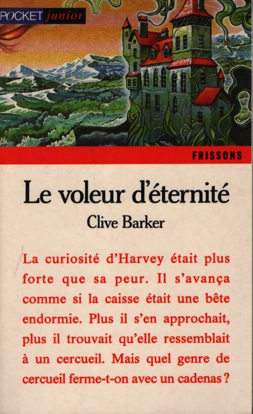 Le voleur d'éternité - Clive Barker - Livre