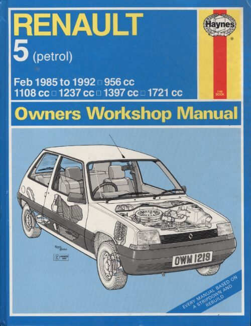 Renault 5 1985-92 - A. K. Legg - Livre