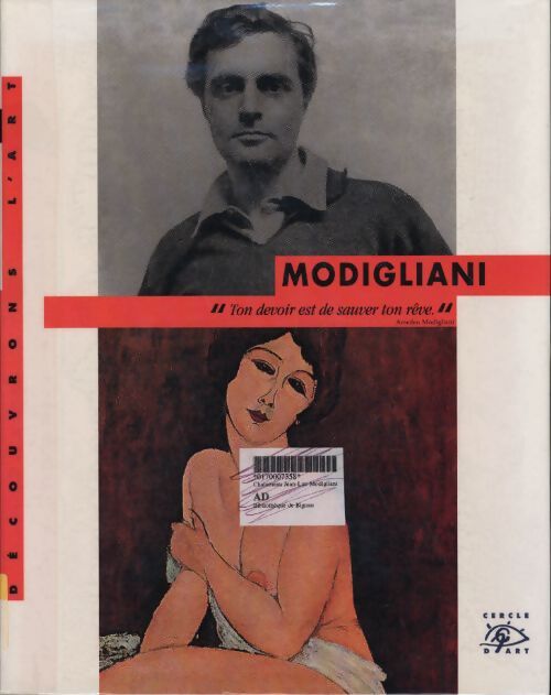 Modigliani 1884-1920 - Jean-Luc Chalumeau - Livre