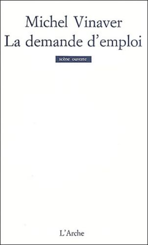 La demande d'emploi - Michel Vinaver - Livre