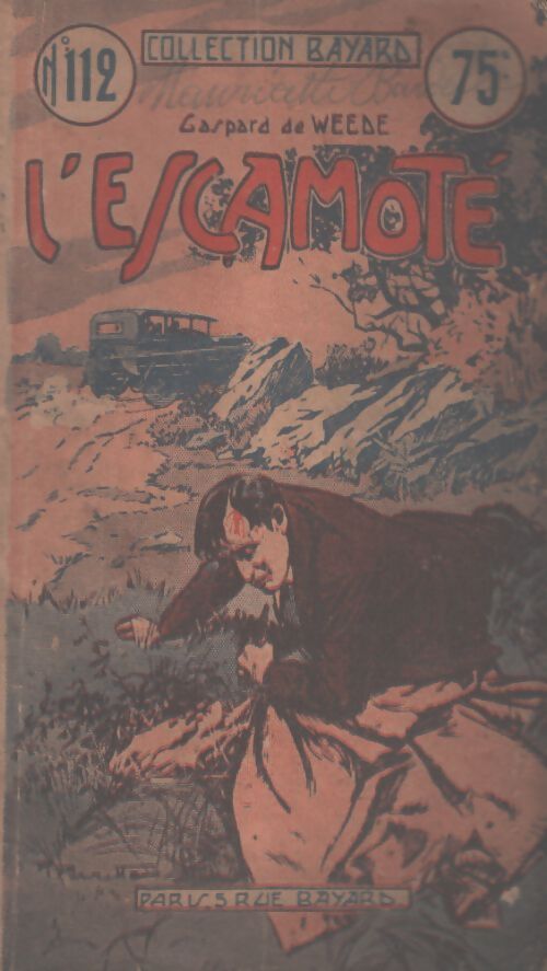 L'escamoté - Gaspard De Weede - Livre