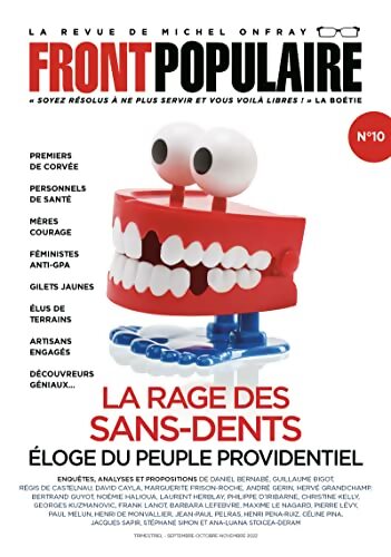 Front populaire n°10 : La rage des sans-dents - Collectif - Livre