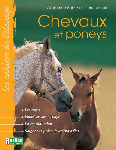 Chevaux et poneys - Catherine Bolac - Livre