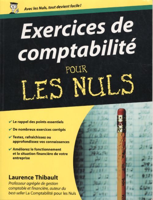Exercices de comptabilité pour les nuls - Laurence Thibault-Le Gallo - Livre