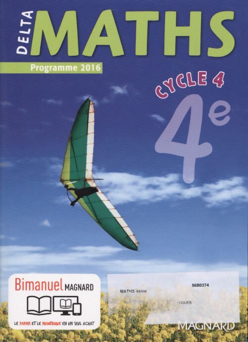 Delta Maths 4e - Collectif - Livre