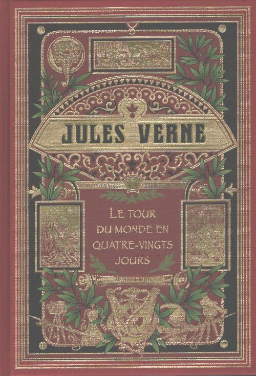 Le tour du monde en quatre-vingt jours - Jules Verne - Livre