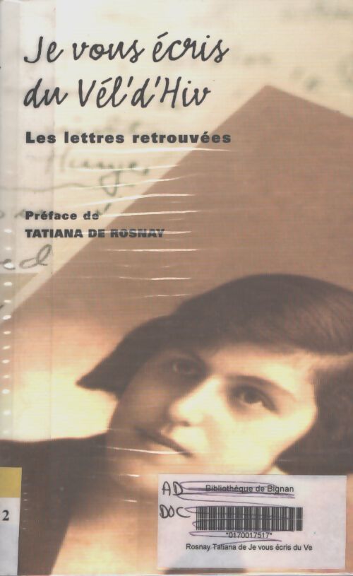 Je vous écris du Vèl-d'hiv - Collectif - Livre