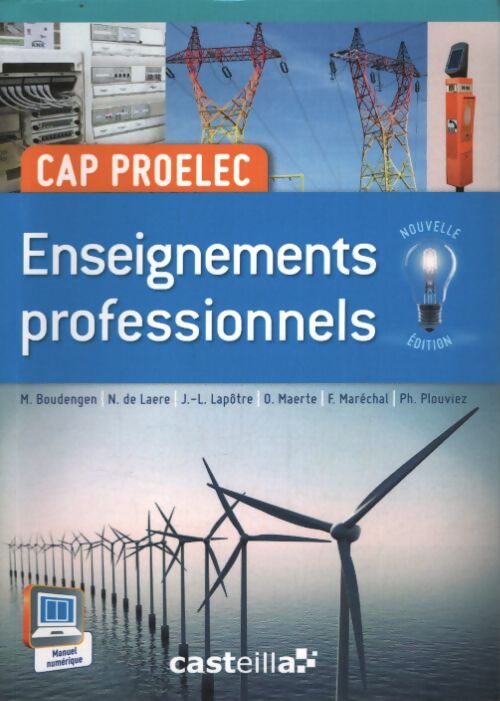 Enseignements professionnels CAP proelec . Manuel élève - Michel Boudengen - Livre