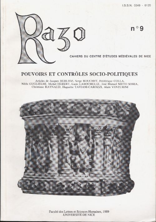 Razo n°9 : Pouvoirs et contrôles socio-politiques - Collectif - Livre