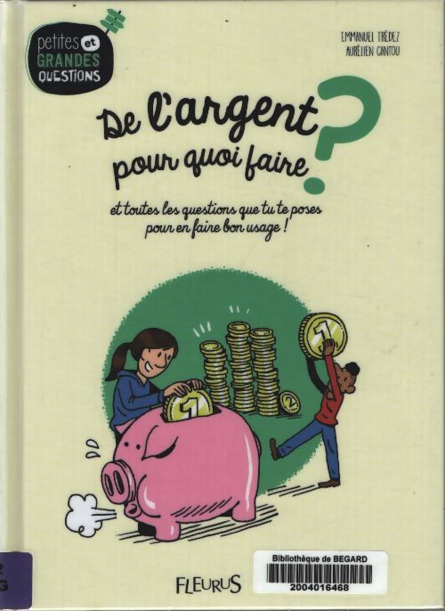 De l'argent pour quoi faire ? Tome VIII : Et toutes les questions que tu te poses pour en faire bon usage ! - Emmanuel Trédez - Livre