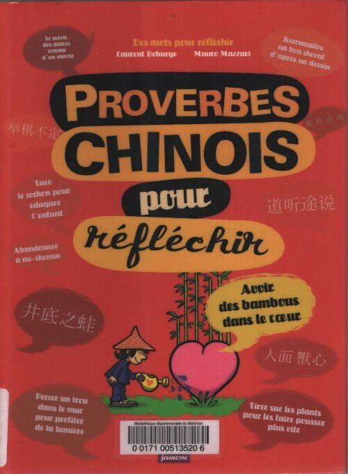 Proverbes chinois - Laurent Deburge - Livre