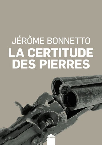 La certitude des pierres - Jérôme Bonnetto - Livre