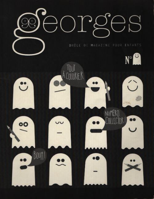 Magazine georges n°17 - fantôme : N°novembre 2014 - Collectif - Livre