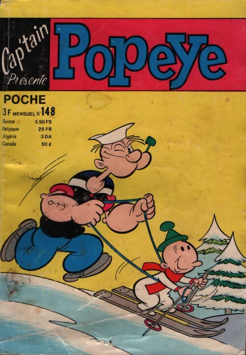 Popeye n°148 - Collectif - Livre