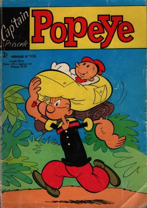 Popeye n°106 - Collectif - Livre
