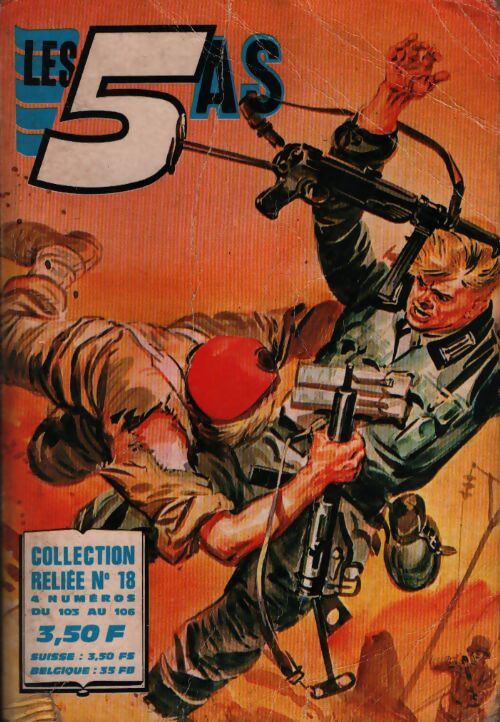 Les 5 as relié n°18 - Collectif - Livre
