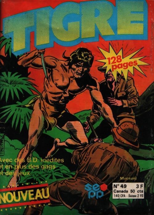 Tigre n°49 - Collectif - Livre