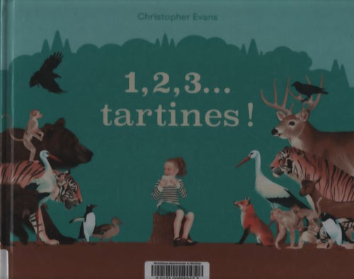 1 2 3 tartines ! - Christopher Evans - Livre