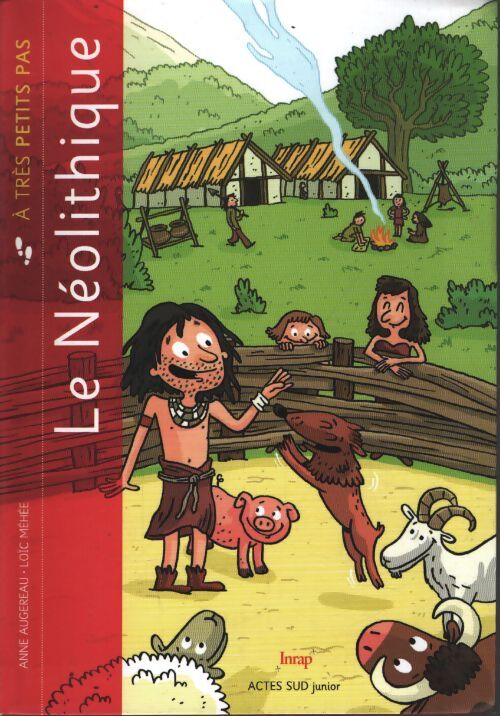 Le néolithique à très petits pas - Anne Augereau - Livre