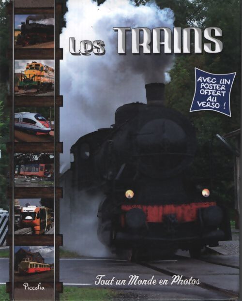 Les trains - Piccolia - Livre