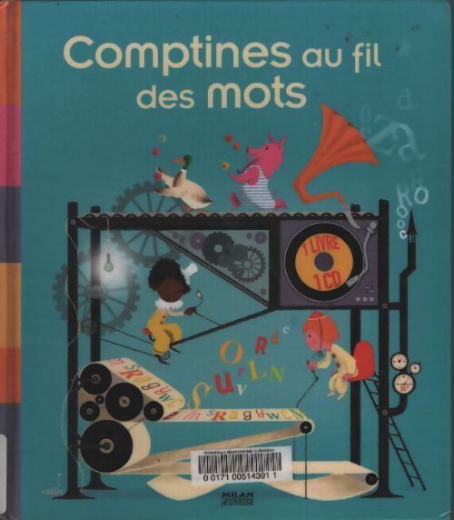 Comptines au fil des mots - Patricia Sarrazin - Livre