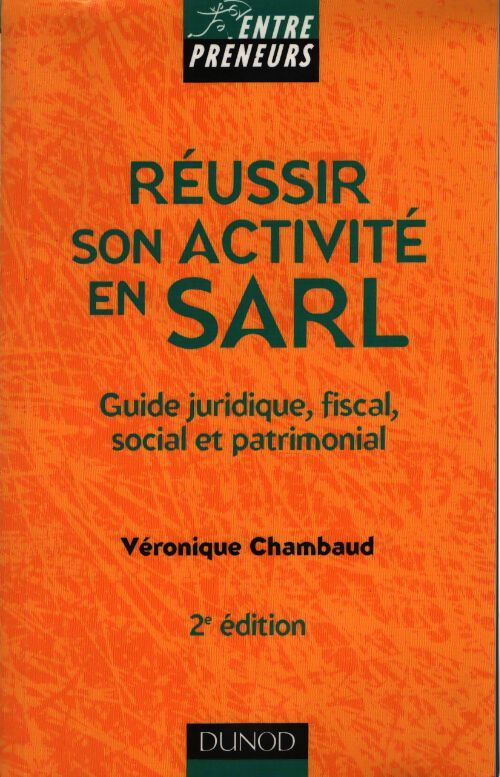 Réussir son activité en sar - Véronique Chambaud - Livre