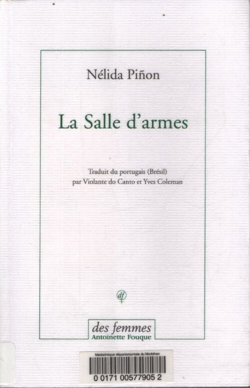 La salle d'armes - Nélida Piñon - Livre