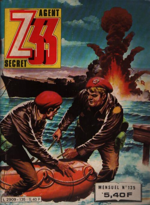 Z33 Agent secret n°135 - Collectif - Livre