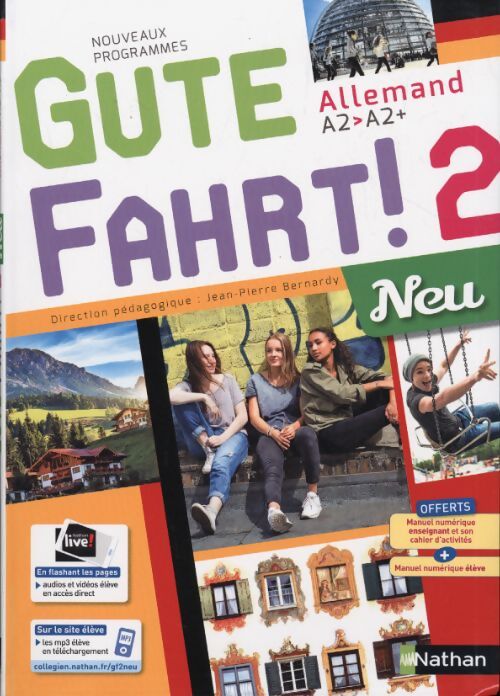 Gute fahrt ! 2èe année - Collectif - Livre