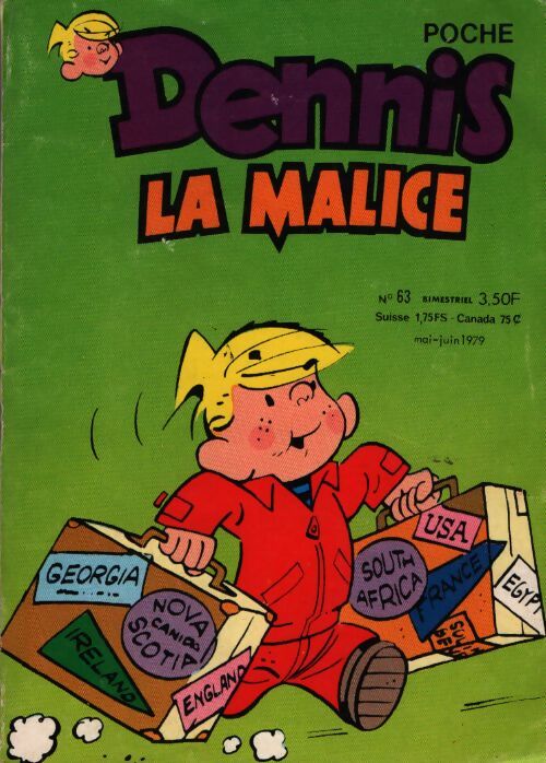 Dennis la malice n°63 - Collectif - Livre