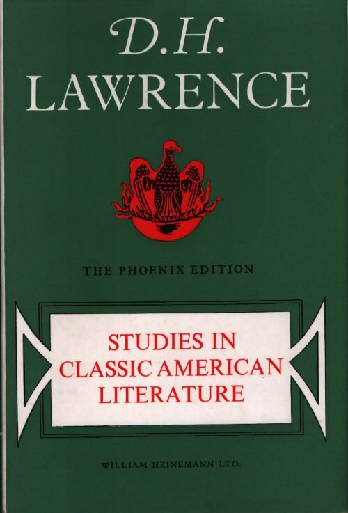 Studies in classic american literature - D.H. Lawrence - Livre