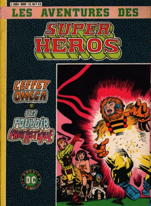 Les aventures des super héros n°6009 - Collectif - Livre