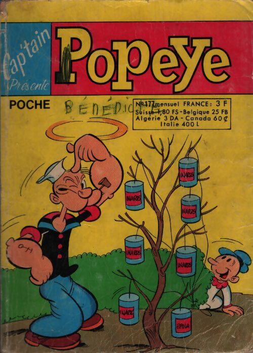 Popeye n°177 - Collectif - Livre