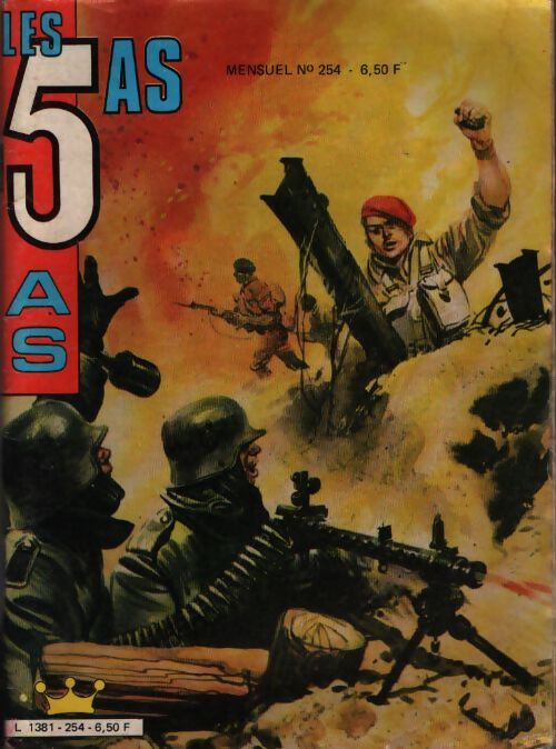 Les 5 as n°254 - Collectif - Livre