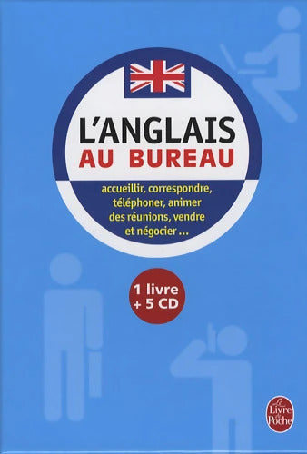 Coffret l'anglais au bureau livre + 5 CD - Corinne Touati - Livre
