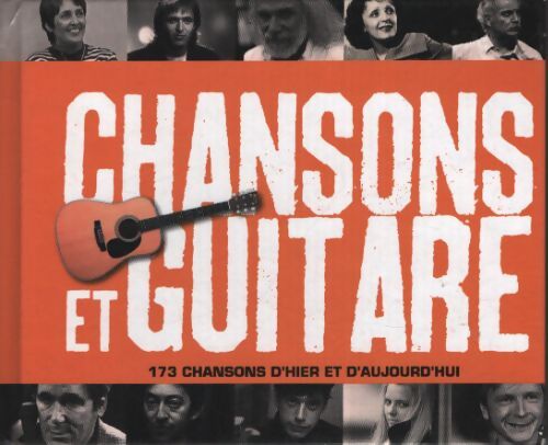 Chansons & guitare 173 chansons hier &au - De Borée - Livre