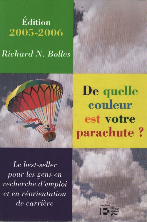 De quelle couleur est votre parachute? 05-06 best seller pour gens recherche emp - Bolles - Livre